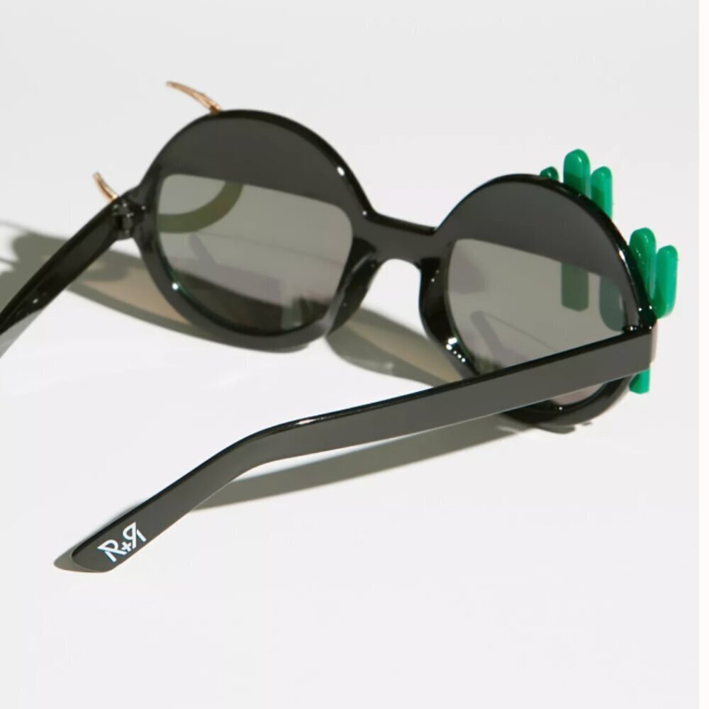 Free People Desert Moon Sunnies - Sunglasses - WHITE - Picture 3 of 9